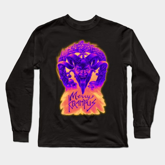 Ultra Krampus Dusk till Dawn variant Long Sleeve T-Shirt by jkpevahouse